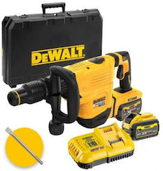 DEWALT DCH892X2 Κρουστικό Σκαπτικό Πιστολέτο 54V με 2 Μπαταρίες 9Ah