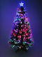 Christmas Tree Artificial 180cm with Fiber Optic Lighting