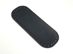 Bottom for Knitted Bag Black
