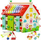 Kruzzel Shape Sorting Toy Little house made of Wood for 36++ Months