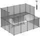 Songmics Nagetierkäfig 143x73x46cm