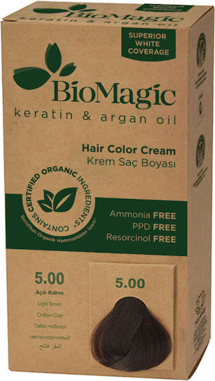 BioMagic Hair Dye 5.00 Light Brown 60ml