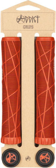 Addict ADD-SGR-0002 Bicycle Handlebar Grips in Red Color