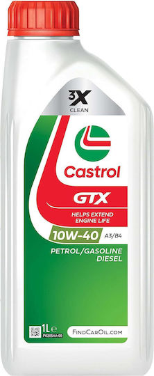 Castrol Gtx Ultraclean Ulei Auto 10W-40 1lt