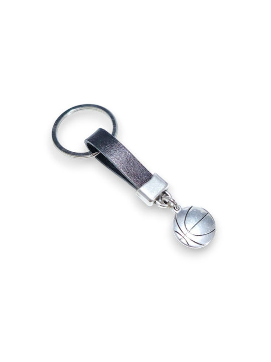 Li-LO Keychain Piele Argintiu