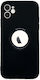 Nuon Umschlag Rückseite Silikon Schwarz (iPhone 14 Pro Max)
