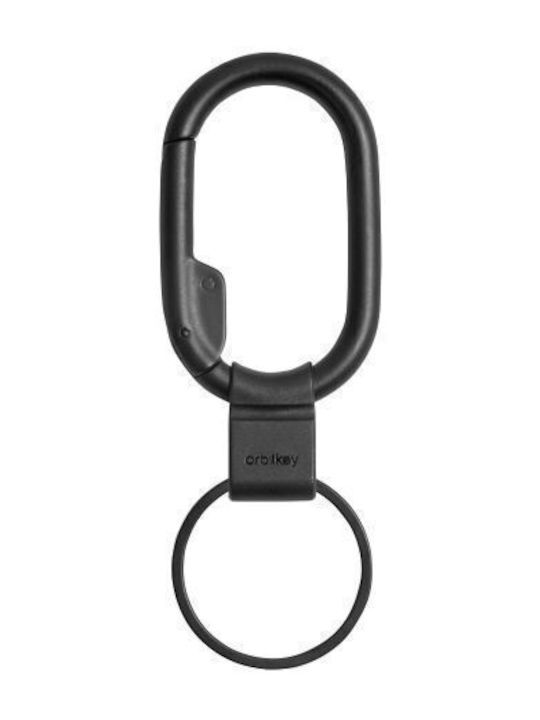 Orbitkey Κλειδοθήκη Clip Μαύρη
