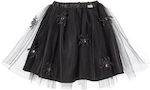 Carnival Skirt Black for Halloween