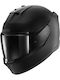 Shark D-skwal 3 Blank Black Mat Κράνος Μηχανής Full Face ECE 22.06 1540gr με Pinlock και Sunvisor