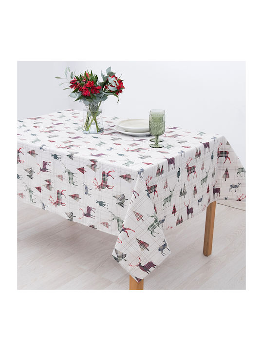 Dimeco Christmas Tablecloth L180xW135cm 1pcs