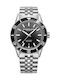 Raymond Weil Freelancer Ανδρικό Ρολόι 42.5mm Αυτόματο με Ασημί Μεταλλικό Μπρασελέ