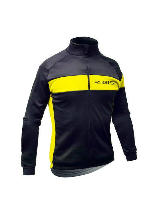 Gist Tricou De Ciclism Pentru Bărbați Mânecă Lungă Road Bike Negru Gist Tricou De Ciclism Pentru Bărbați Mânecă Lungă Road Bike Negru