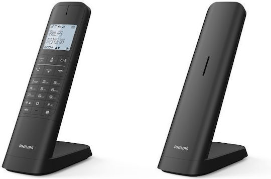 Philips M470 Cordless Phone with Greek Menu Black