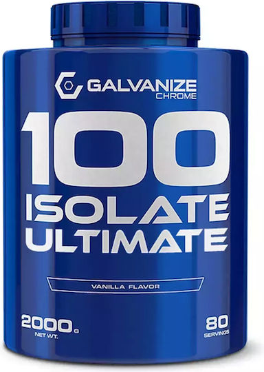 Galvanize Nutrition 100 Isolate Ultimate Πρωτεΐνη Ορού Γάλακτος με Γεύση Βανίλια 2kg