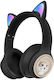 AKZ01 Cat Ear Kabellose Bluetooth Kinder Am Ohr...