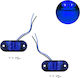 Truck Volume Lights 2pcs 9 - 30V - Blue 102456