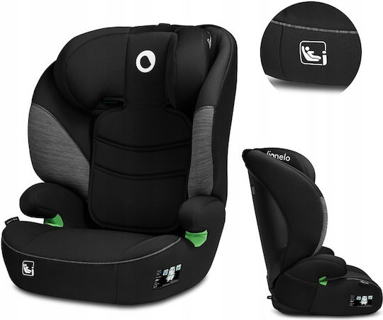 Lionelo Lars Καθισματάκι Αυτοκινήτου i-Size Black Grey