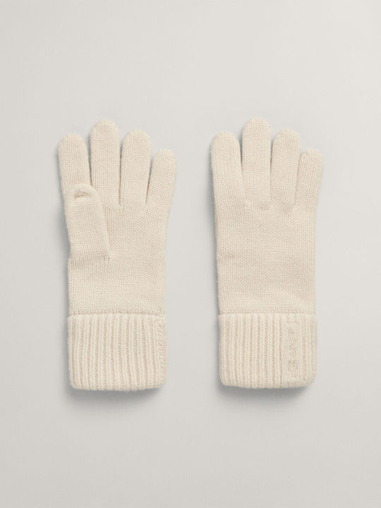 Gant Λευκά Γυναικεία Μάλλινα Γάντια
