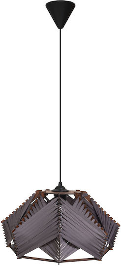 Alphab2b Lumini Suspendate Maro cu Bază de Bec E27 35x70x70cm