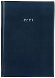 Next Basic Daily Agenda 2024 Blue 17x25cm 02128-03-24-3