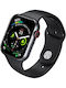 Moxom MX-WH01 Smartwatch με Παλμογράφο (Μαύρο)
