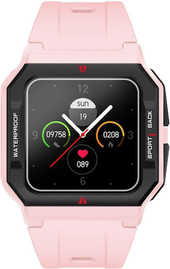 Radiant RAS105 41mm Smartwatch mit Pulsmesser (Rosa)