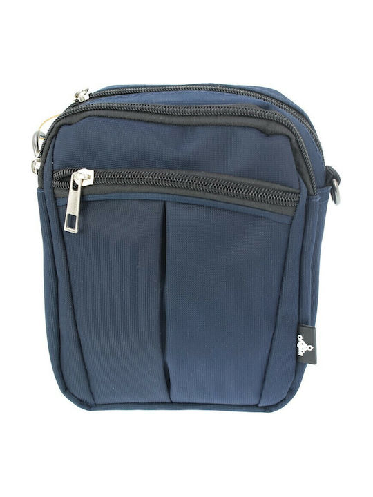 Ormi Herrentasche Schulter / Crossbody Blau