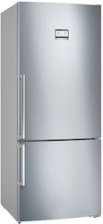 Bosch Fridge-Freezer NoFrost H186xW75xD80cm Inox