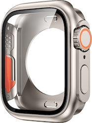 Apple Πλαστική Θήκη με Τζαμάκι σε Χρυσό χρώμα για Apple Watch Series 6 / 5 / 4 / SE (44mm) Apple Πλαστική Θήκη με Τζαμάκι σε Χρυσό χρώμα για Apple Watch Series 6 / 5 / 4 / SE (44mm)