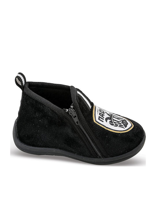 FAME Black Slippers