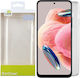 Lime Slimclear Задна корица Силикон Зелен (Redmi Note 12 4G)