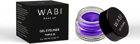 Wabi Beauty Gel Eye Liner Purple 4ml