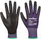 Portwest Safety Gloves Black Polyurethane