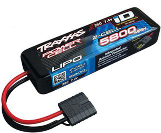Traxxas Li-Po Batterie 7.4V 5800mAh 2S für RC-Fahrzeug