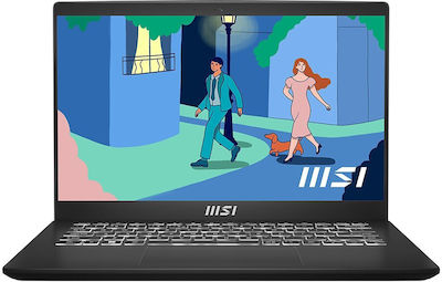 MSI Modern 14 C12MO-868PL 14" FHD (i5-1235U/16GB/512GB SSD/W11 Acasă) (Tastatură US)