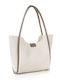 Set Damentasche Tote Handtasche Beige