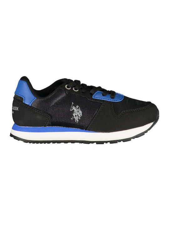 U.S. Polo Assn. Παιδικά Sneakers Μαύρα