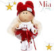 Nines d' Onil Mia Christmas Collection Κούκλα 30εκ.