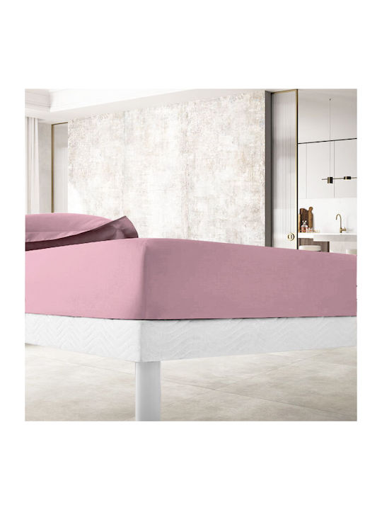 To megalo pazari Sheet Super-Double with Elastic 160x200+30cm. Il-line Rotten Apple