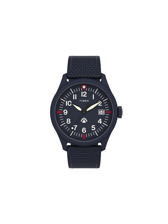 Timex Expedition North Uhr Batterie in Blau Farbe
