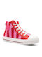 Kinder Sneakers Hoch Rot