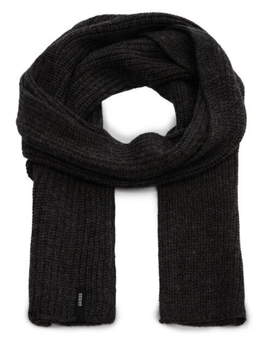 Guess Pol03 Women's Wool Scarf Gray