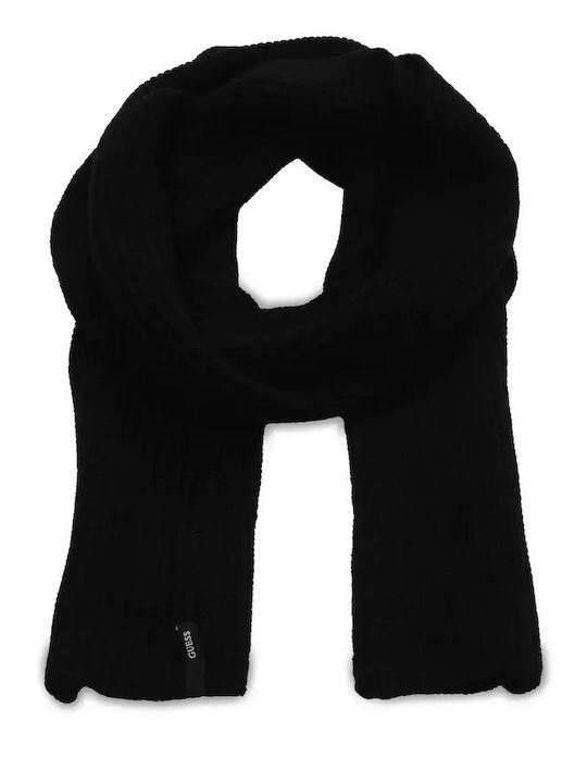 Guess Pol03 Women's Wool Scarf Black