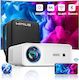 Wimius W7 Projector DLP Full HD Λάμπας LED με Wi-Fi και Ενσωματωμένα Ηχεία