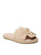 Women's Flat Sandals Beige
