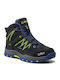 Παιδικά Μποτάκια Πεζοπορίας Rigel Mid Αδιάβροχα Navy Μπλε