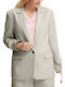 Fransa Damen Blazer Beige