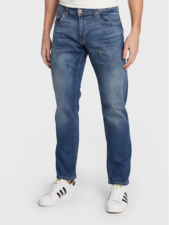 Russel Herren Jeanshosen Regulär Verjüngt Fit Blau