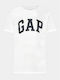 GAP Men's Short Sleeve Blouse White