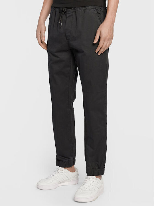 Blend Men's Trousers in Baggy Line Black 20712044